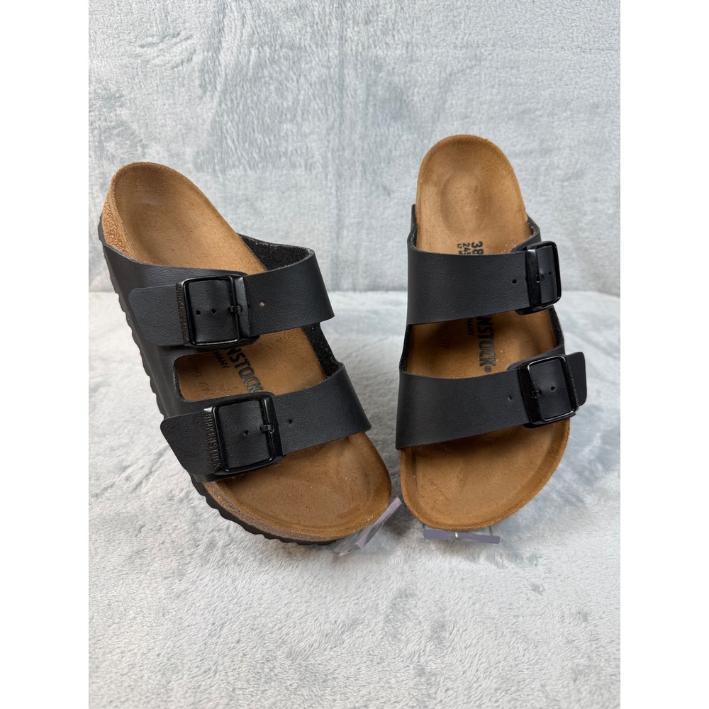 Birkenstock Black Two-Strap Sandals